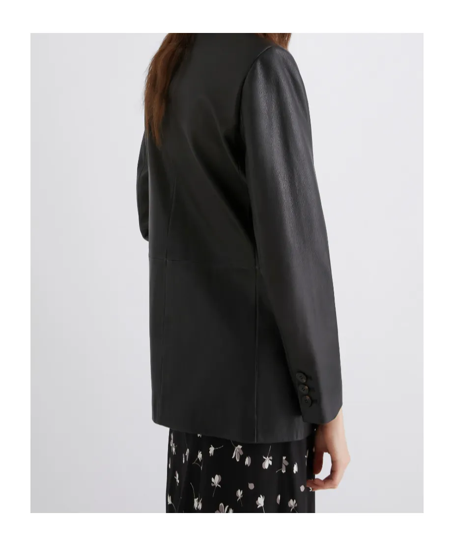 Leather Blazer