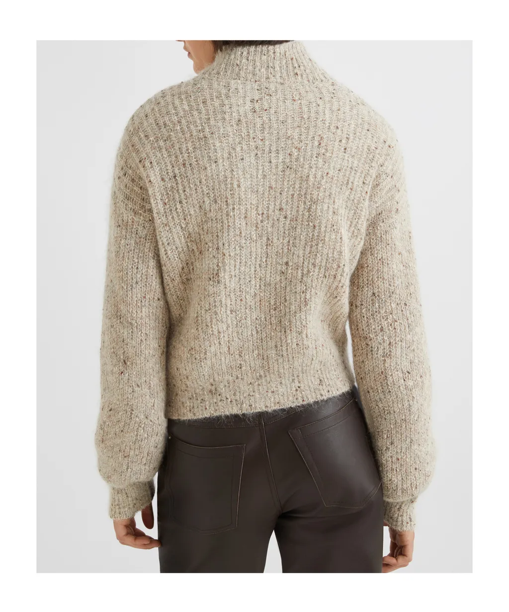 Mohair And Alpaca Sweater - Ivory