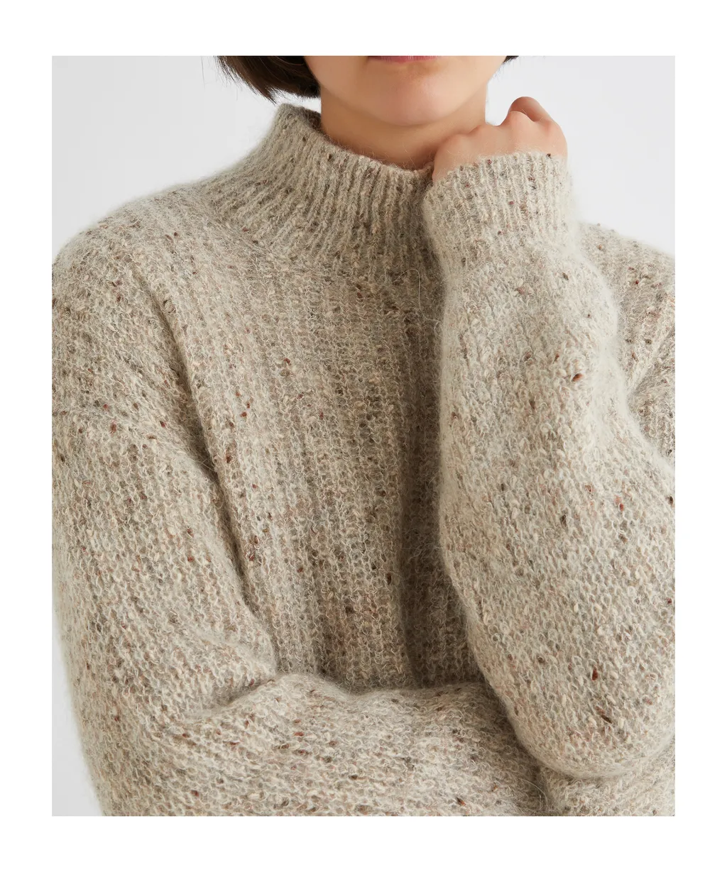 Mohair And Alpaca Sweater - Ivory