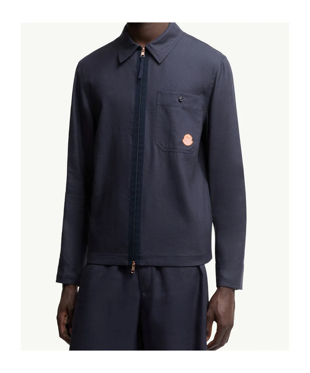 Moncler X Gilga Farm By Donald Glover Linen Blend Shirt