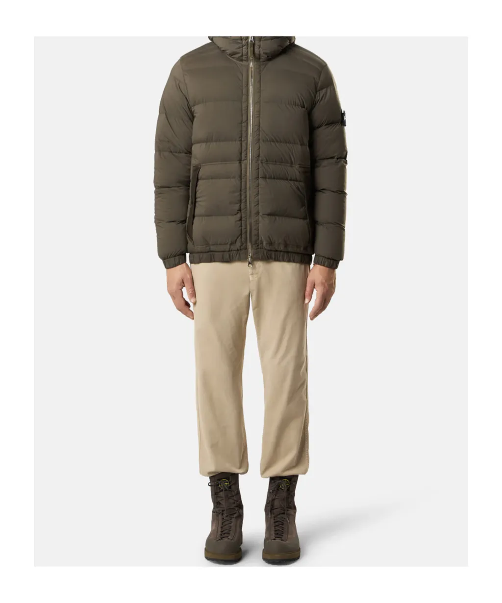 Stone Island Hooded Down Jacket