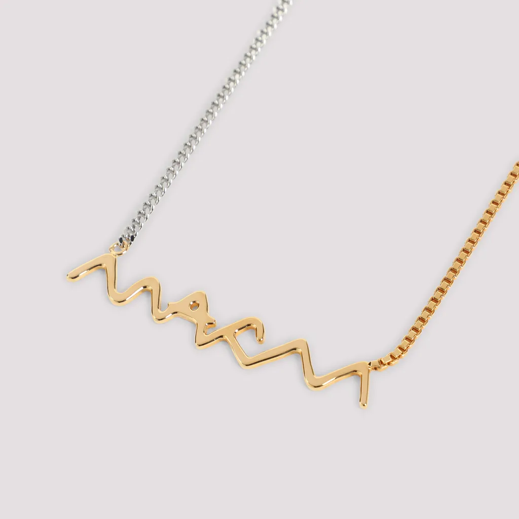 Marni Colour-Block Chained Necklace
