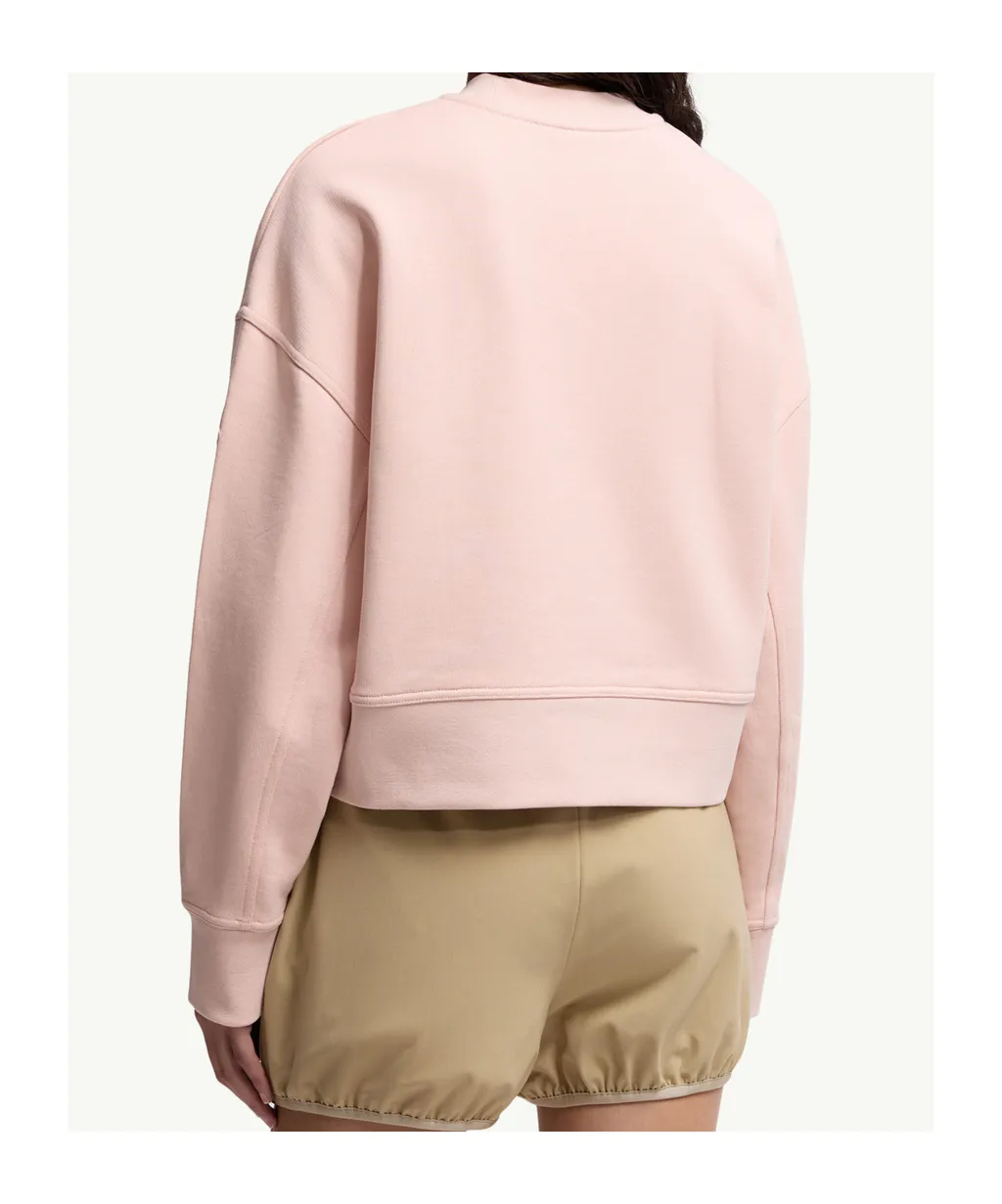 Moncler Logo-Embroidered Crewneck Sweatshirt