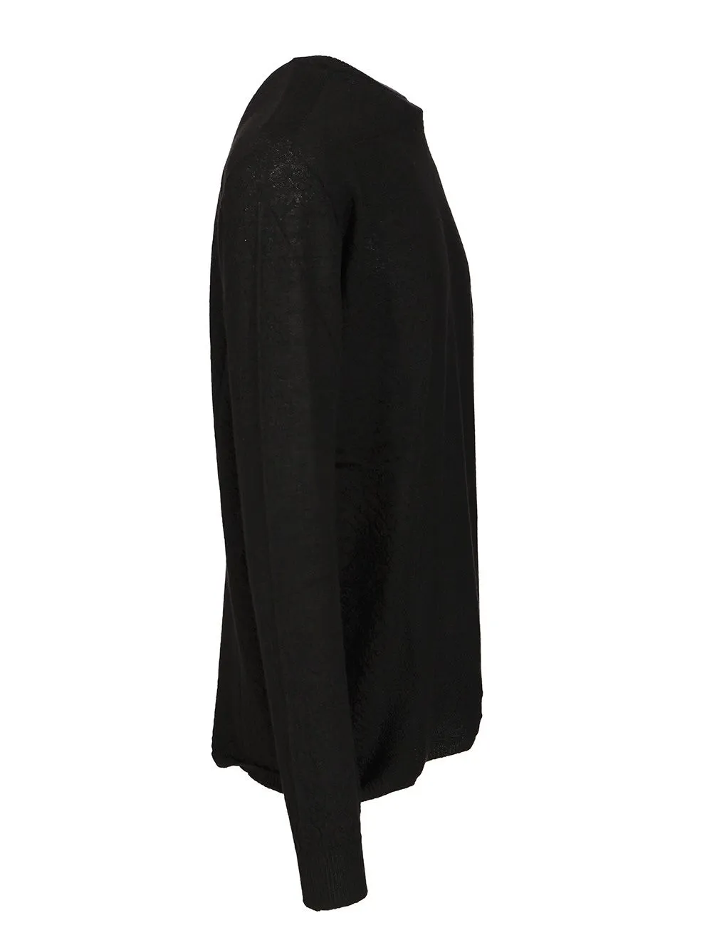 Rick Owens Crewneck Long Sleeve Top