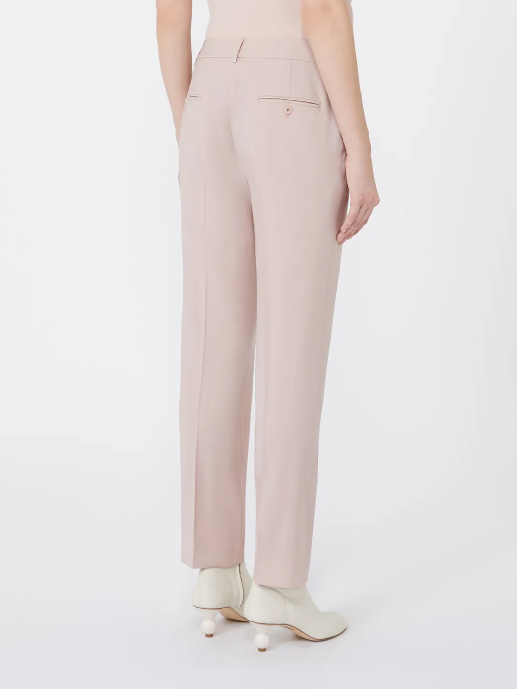 Woollen Cloth Cigarette Trousers