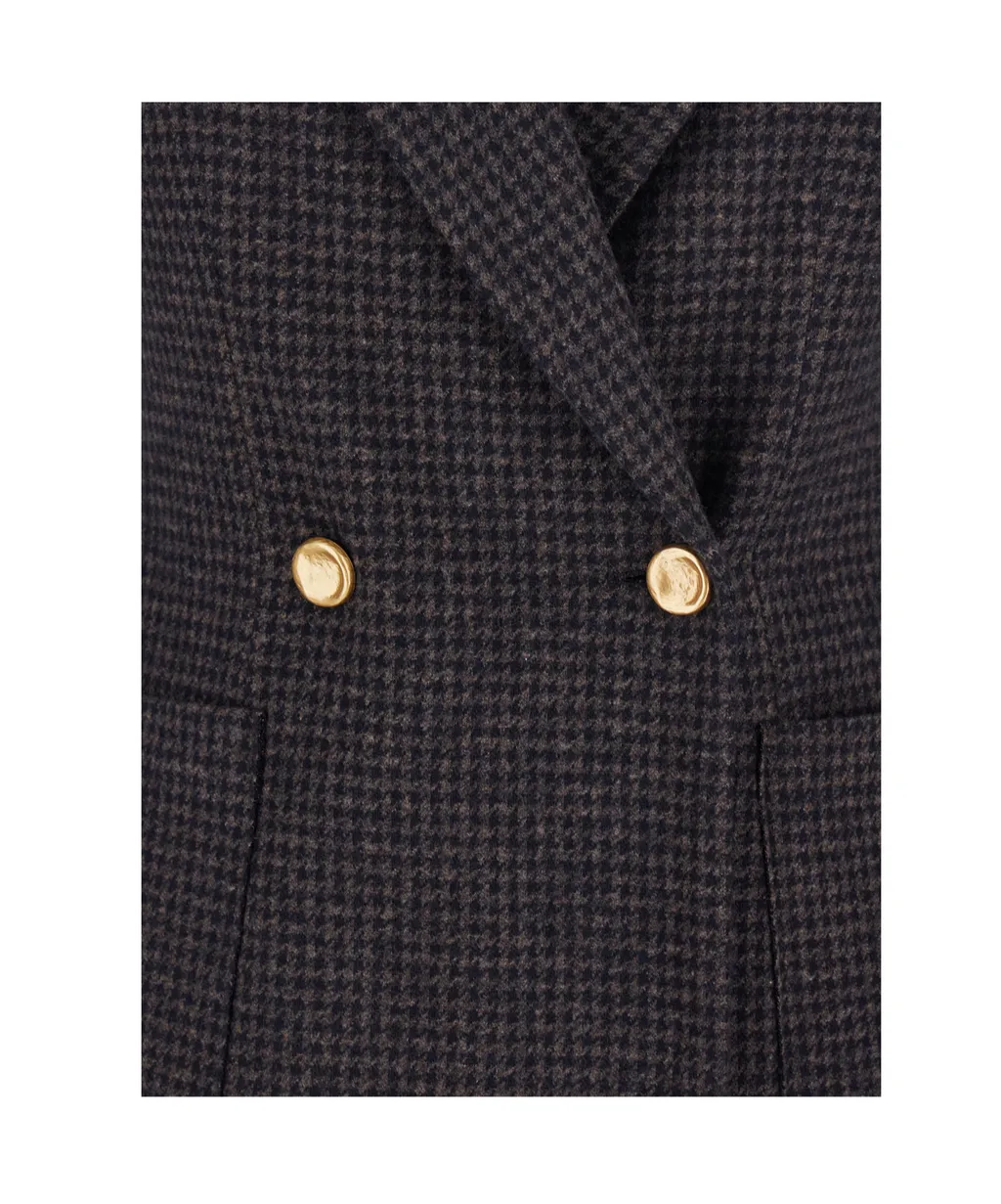 Harris Wharf London Double-Breasted Jacket