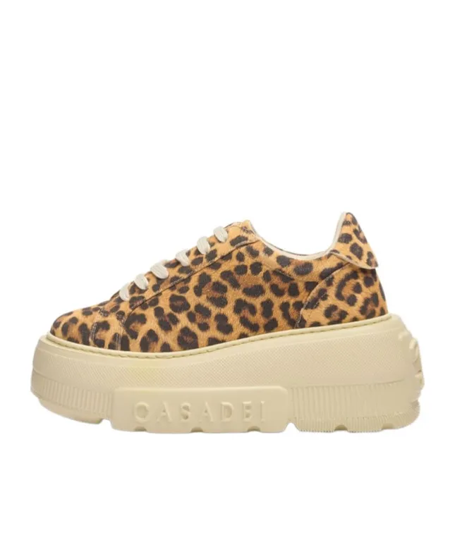 Malesia Nexus Leopard-Print Platform Sneakers