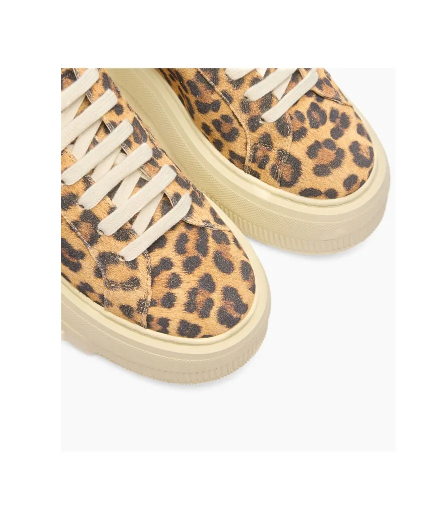 Malesia Nexus Leopard-Print Platform Sneakers