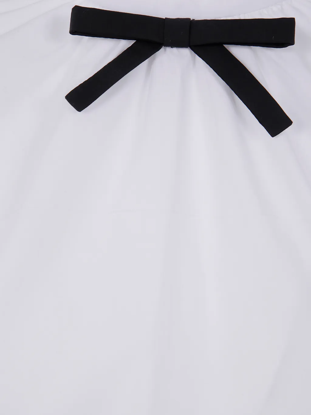 Bow-Detailed Ruffled Shirt