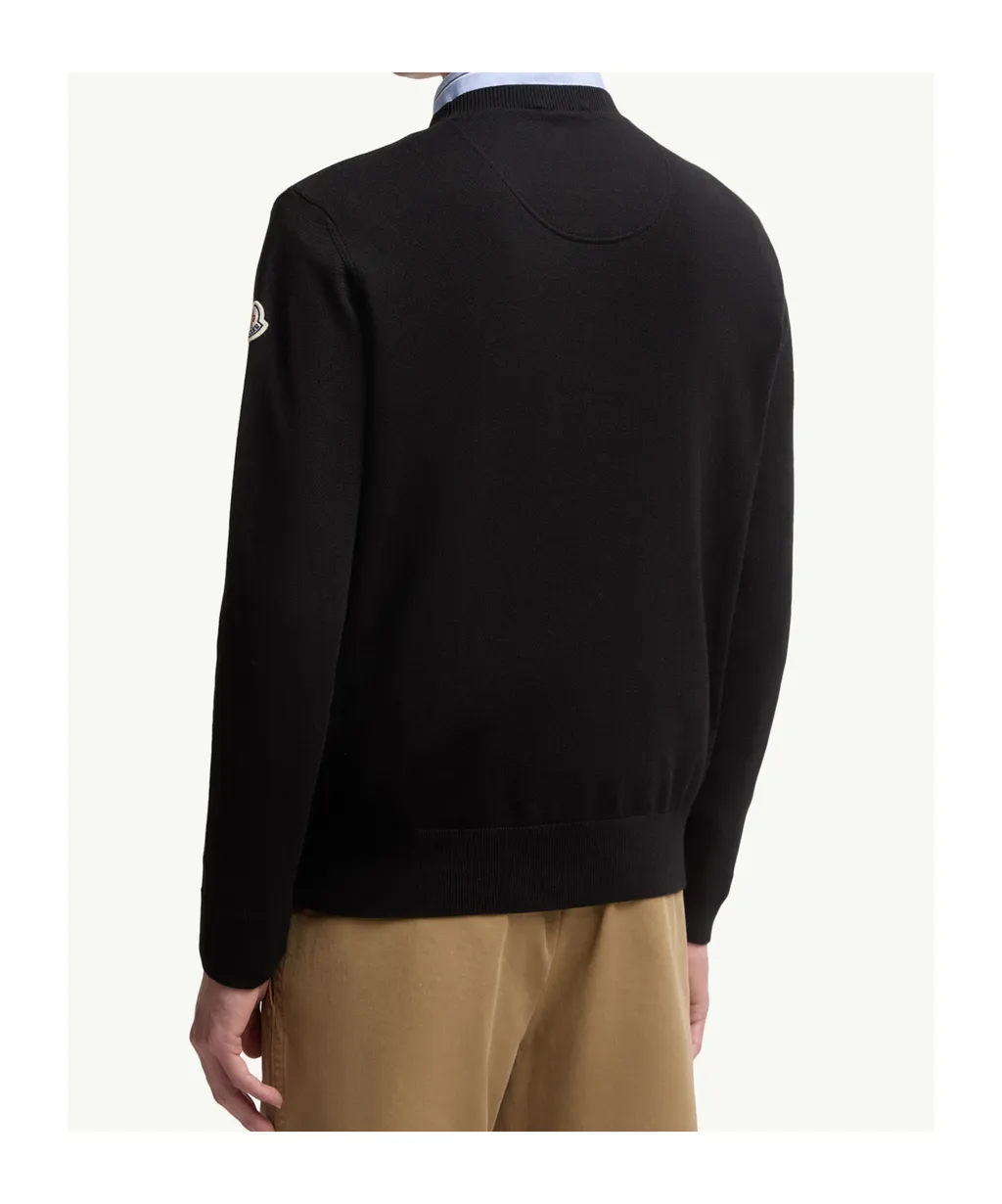 Moncler Embroidered Monogram Jumper
