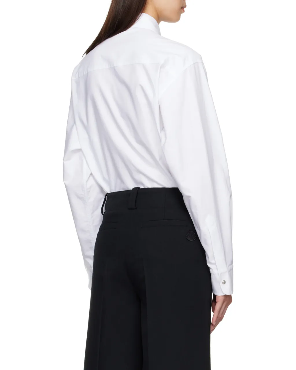 Moncler Logo Patch Long Sleeved Shirt