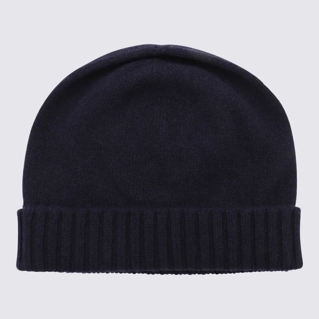 Malo Fine-Knit Turn-Up Brim Beanie