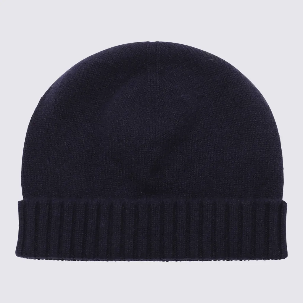 Malo Fine-Knit Turn-Up Brim Beanie