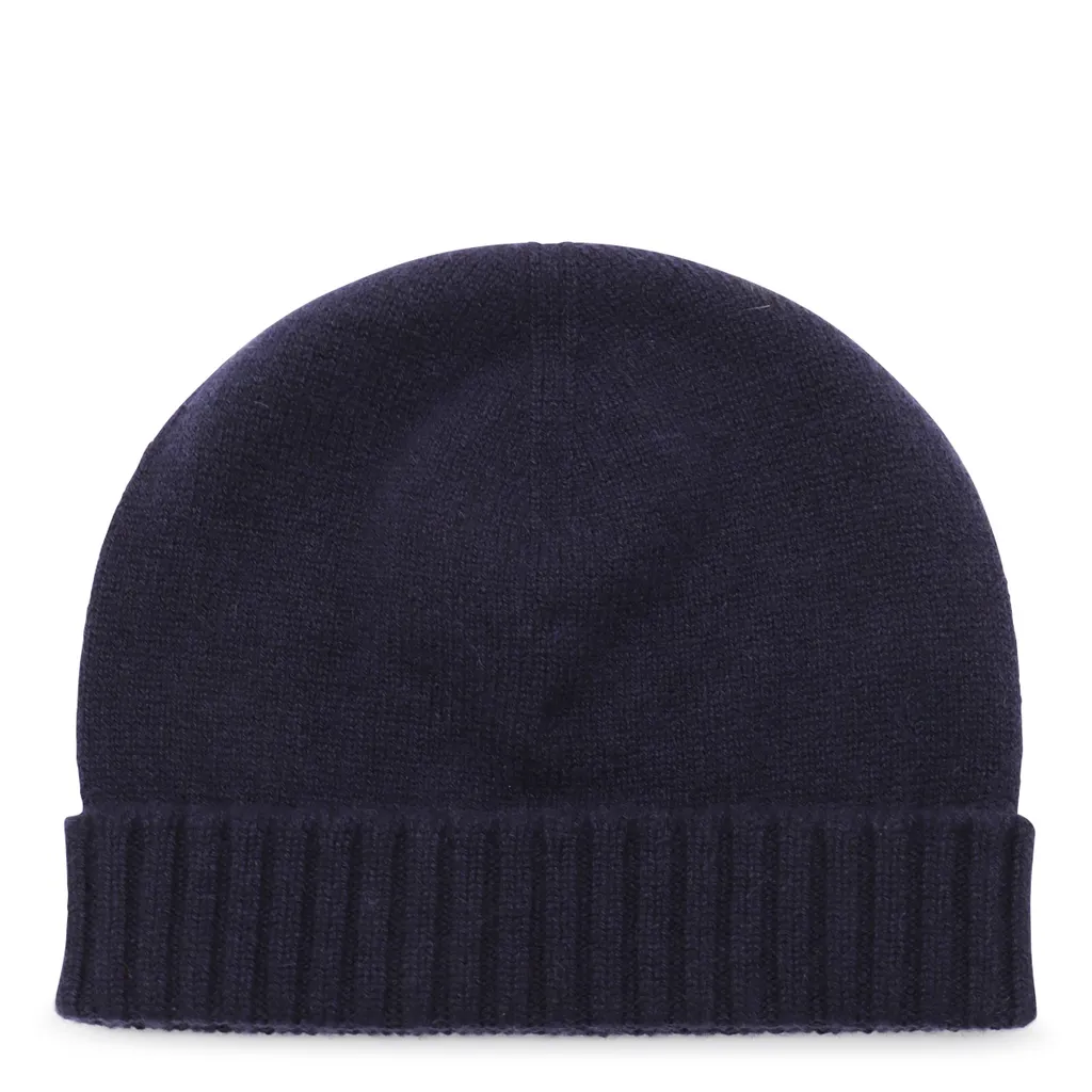 Malo Fine-Knit Turn-Up Brim Beanie