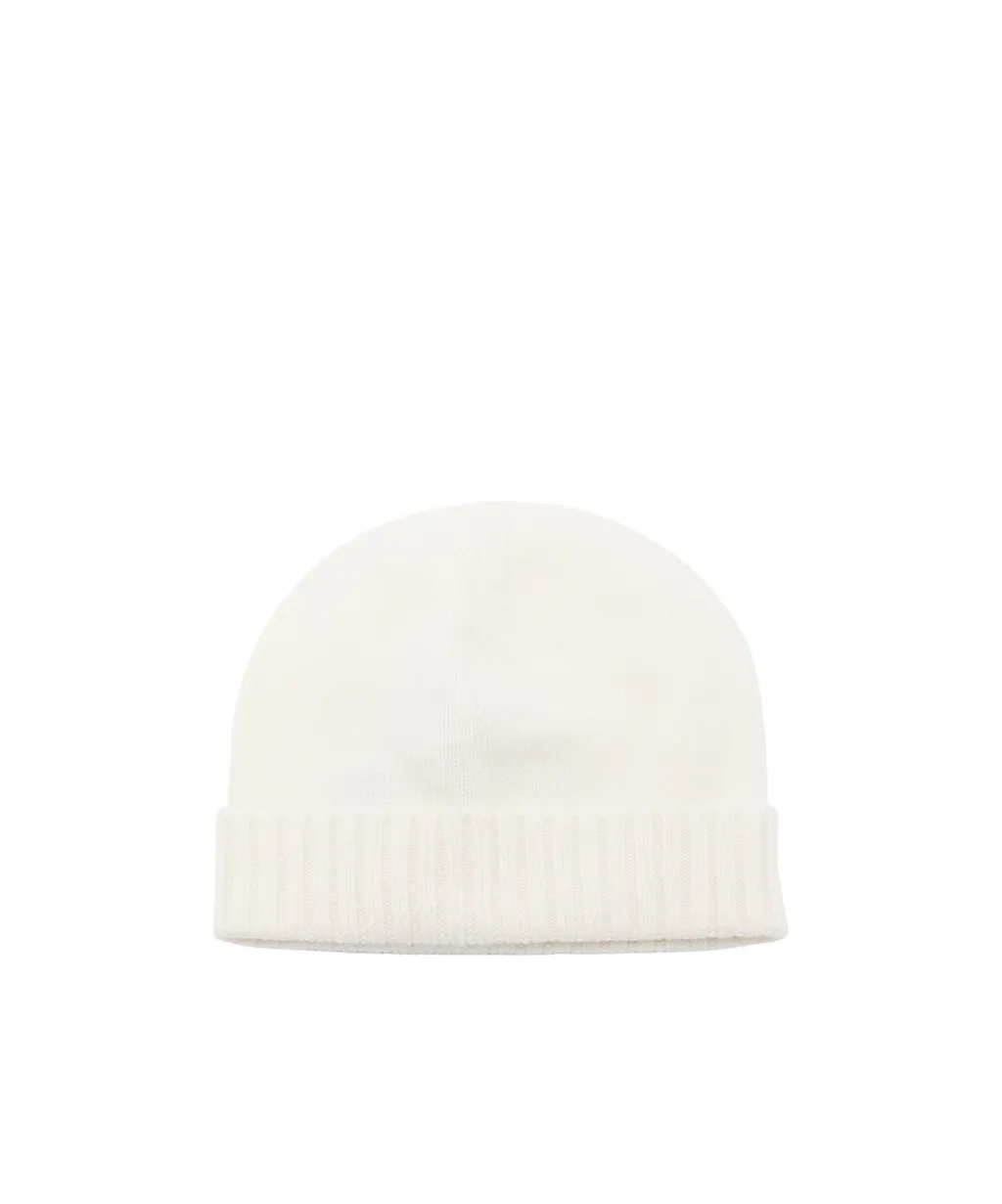 Malo Fine-Knit Turn-Up Brim Beanie