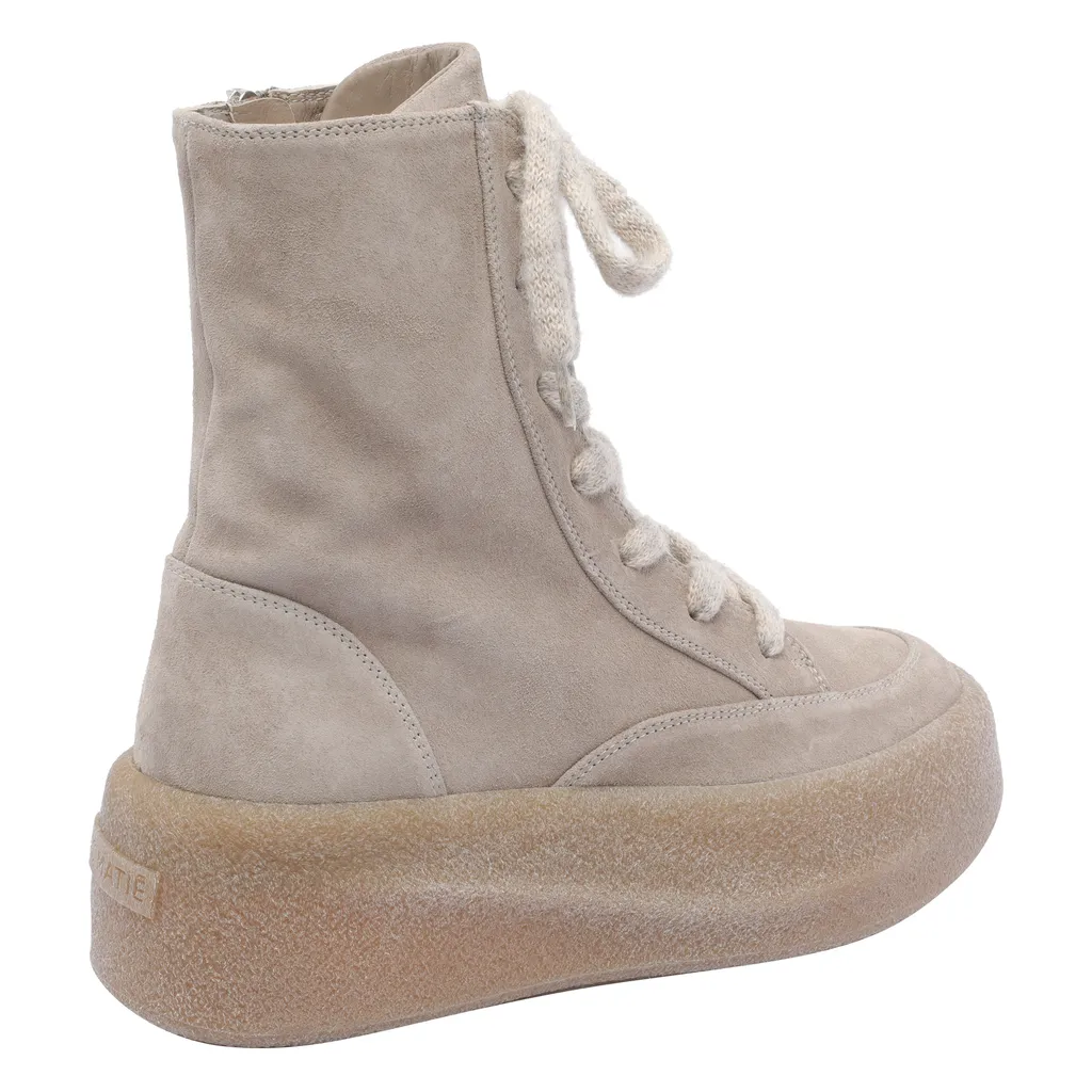 Vic Matie Round-Toe Lace-Up Ankle Boots