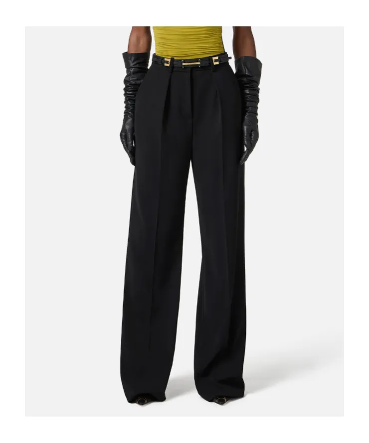 Elisabetta Franchi Straight-Leg Tailored Trousers
