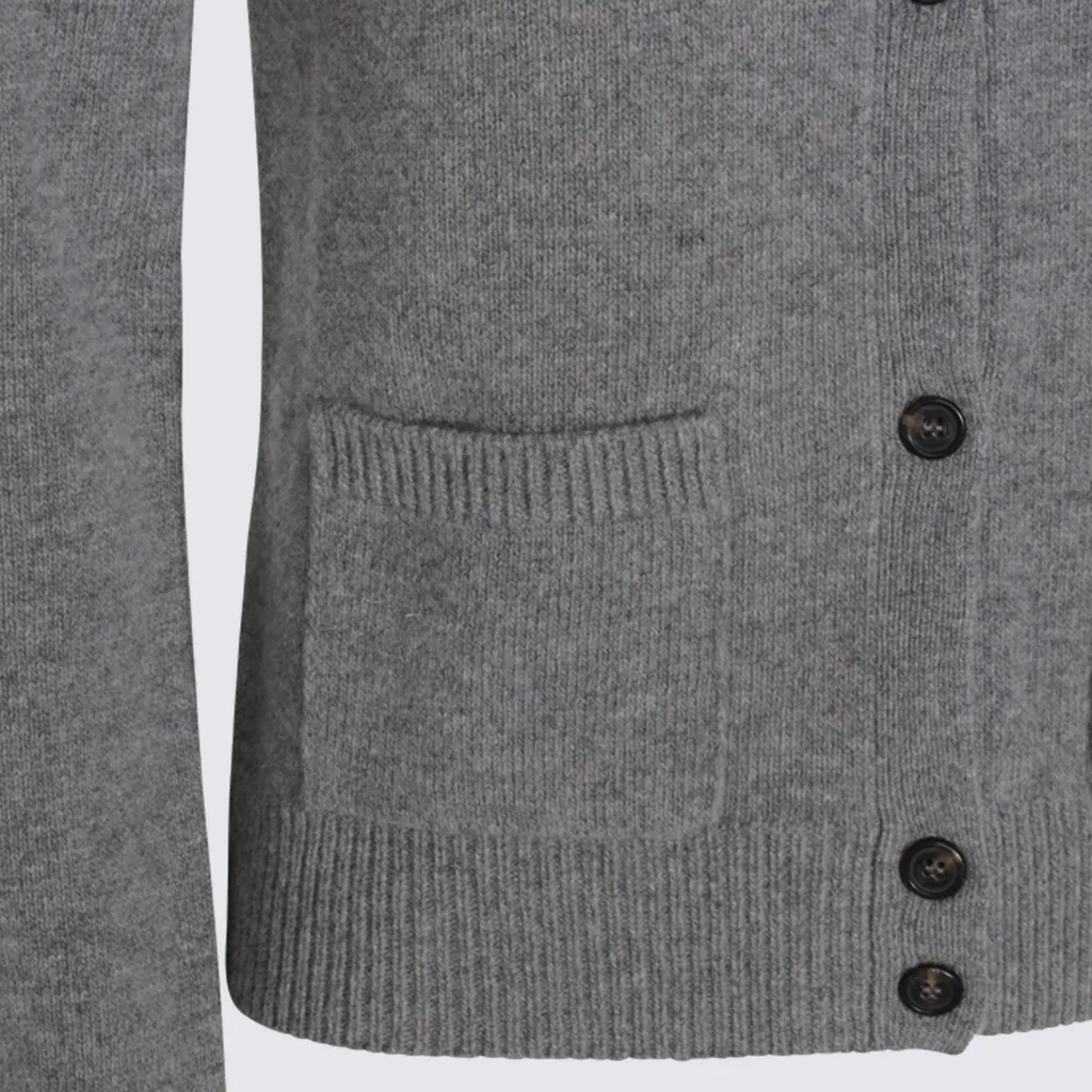 Mm6 Maison Margiela Round Neck Cardigan