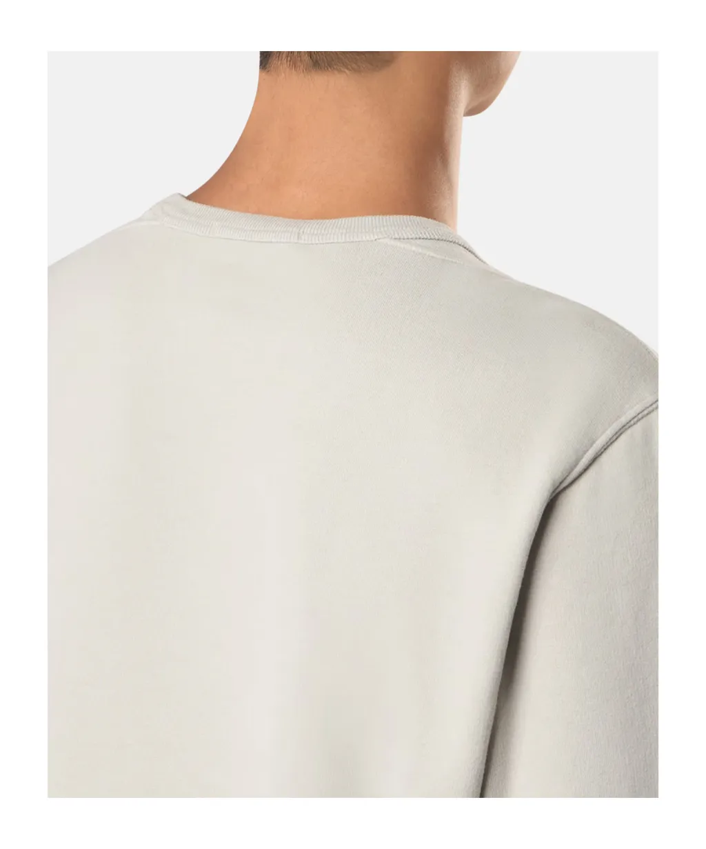 Stone Island Logo Patch Crewneck Sweatshirt