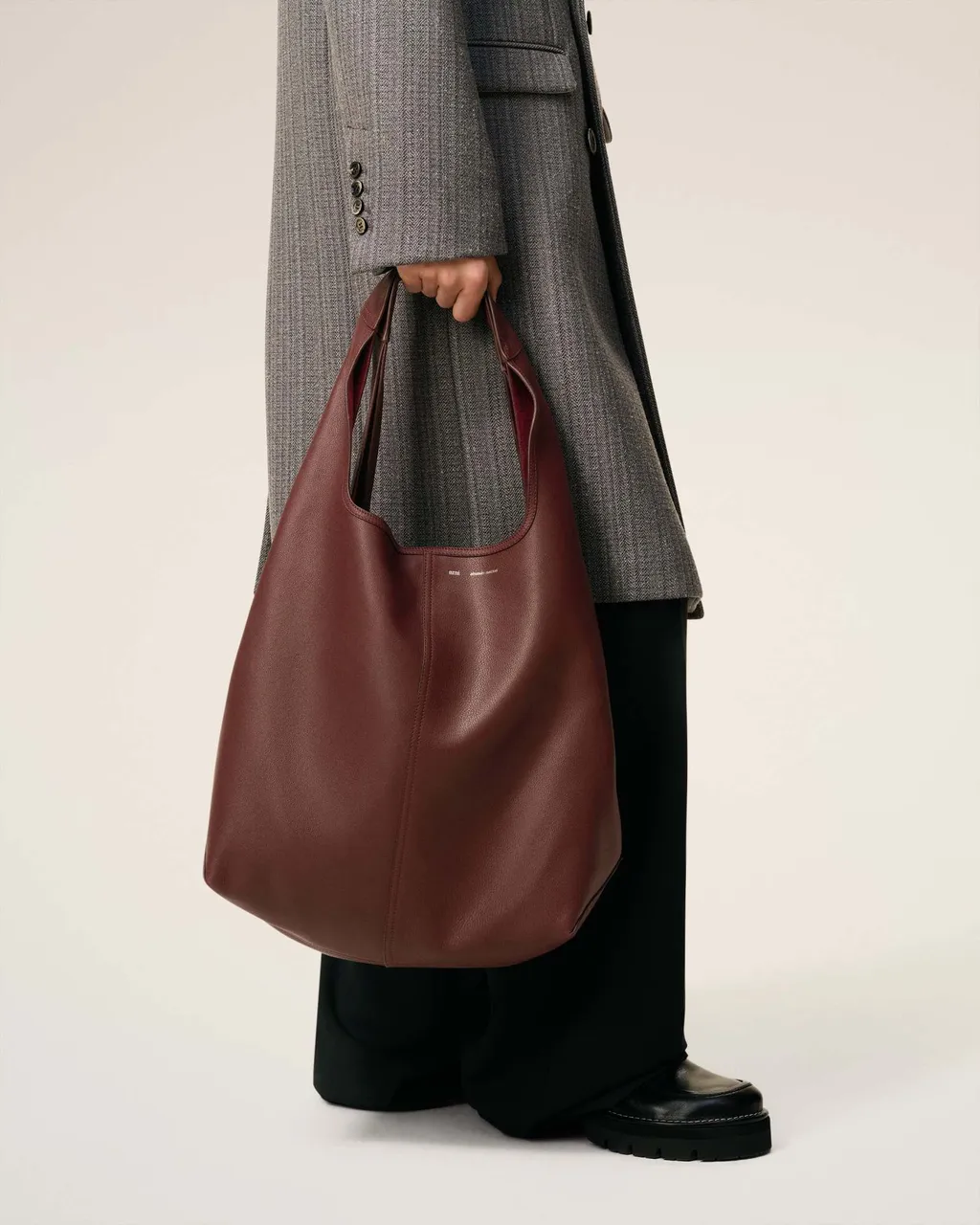 Ami Paris Etienne Hobo Bag