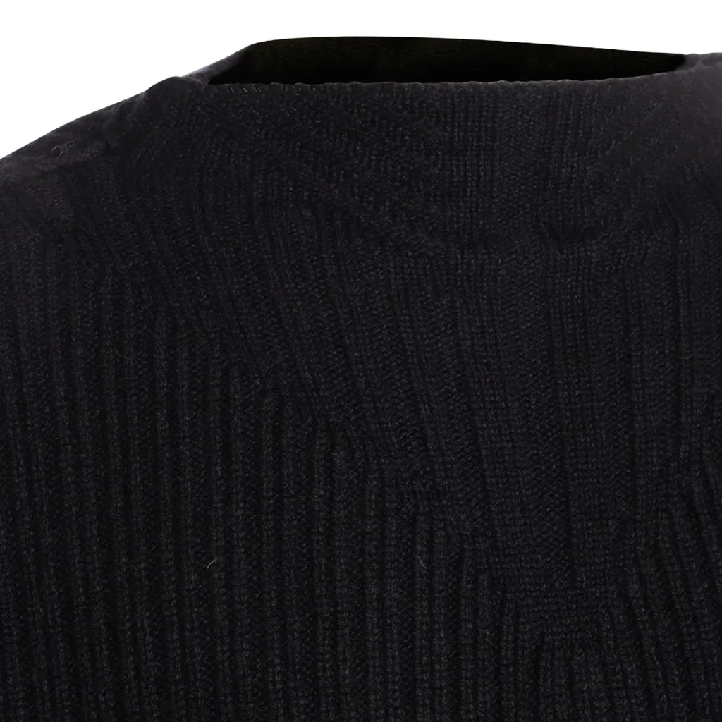 Rick Owens Mock-Neck Long Sleeve Jumper