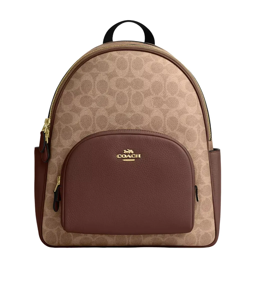 Court Backpack In Signature Canvas