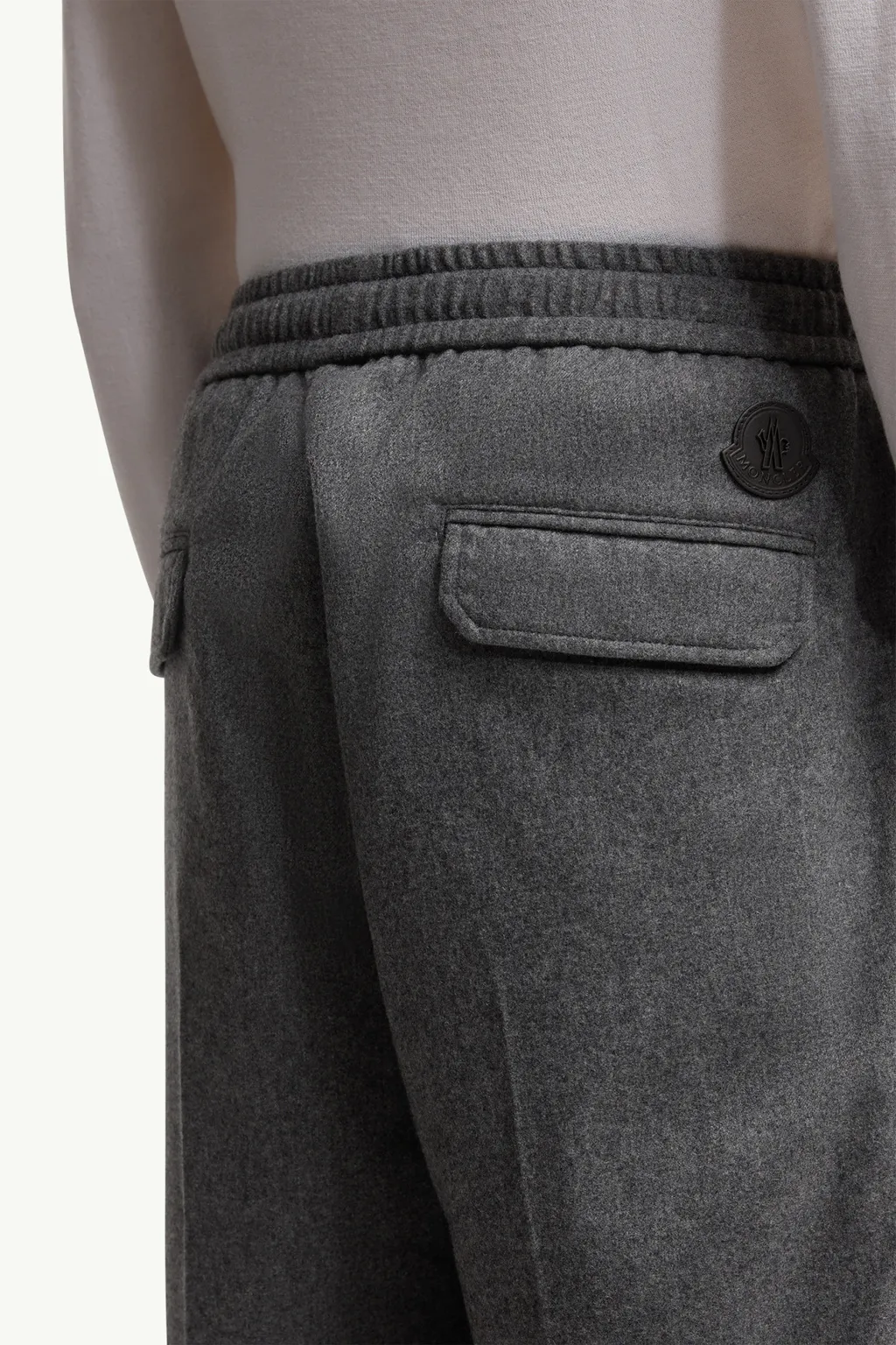 Moncler Logo Patch Jogging Pants