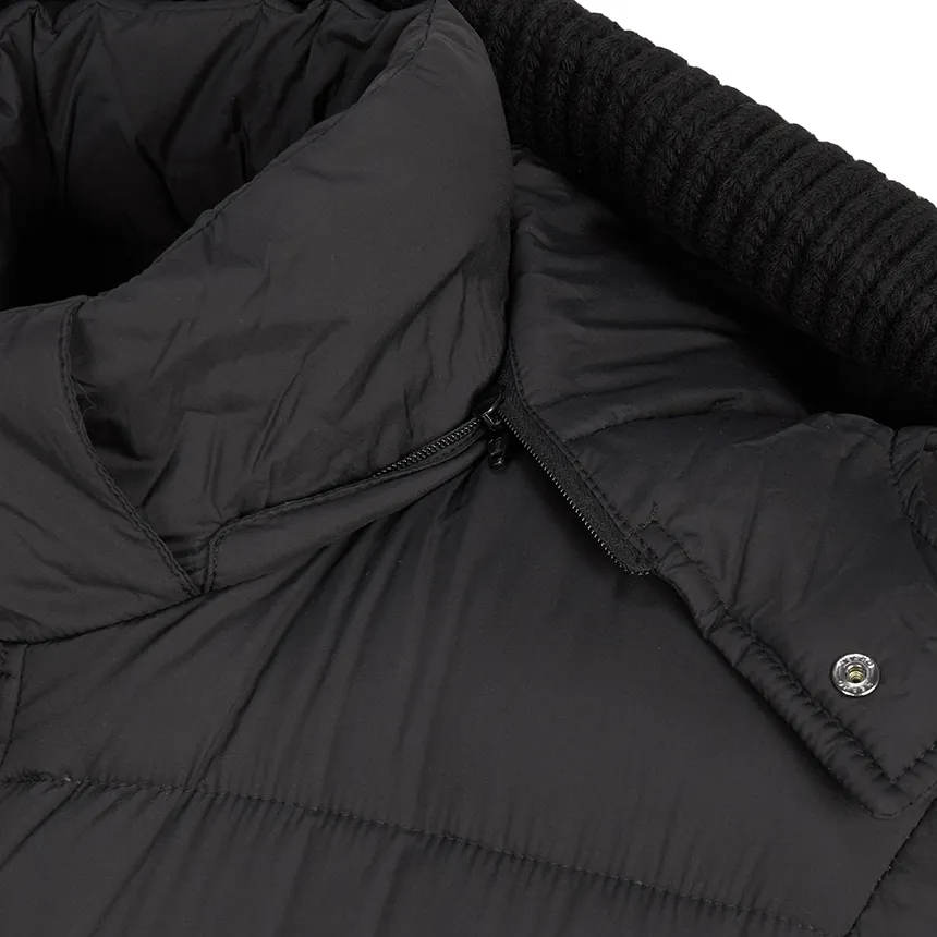 Quilted Zip-Up Down Jacket