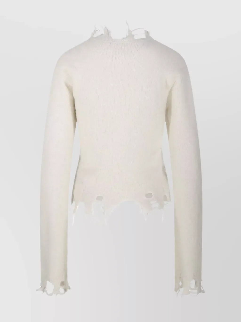 Distressed Frayed Cardigan
