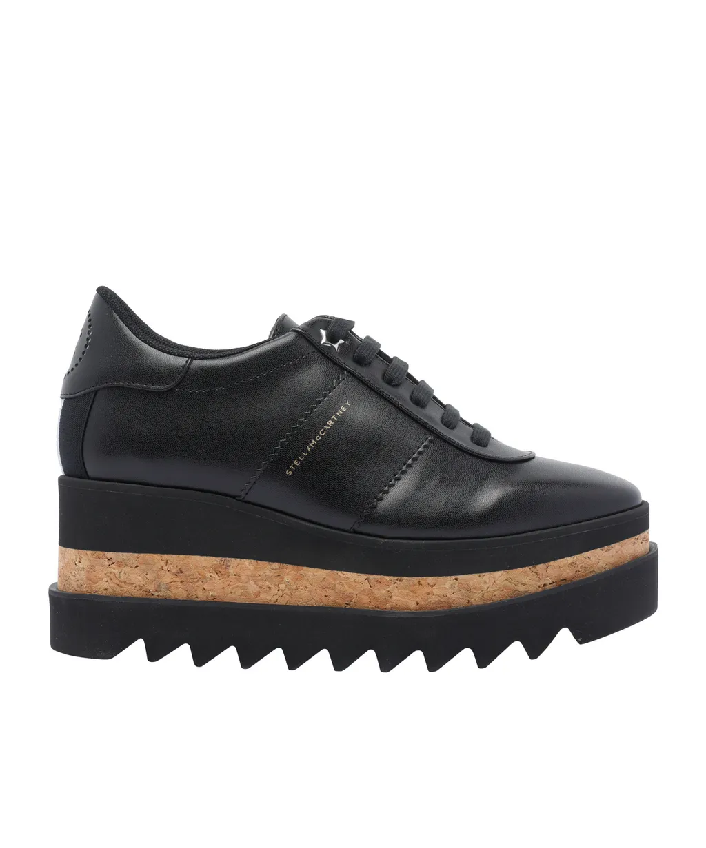 Stella Mccartney Sneak-Elyse Platform Lace-Up Trainers