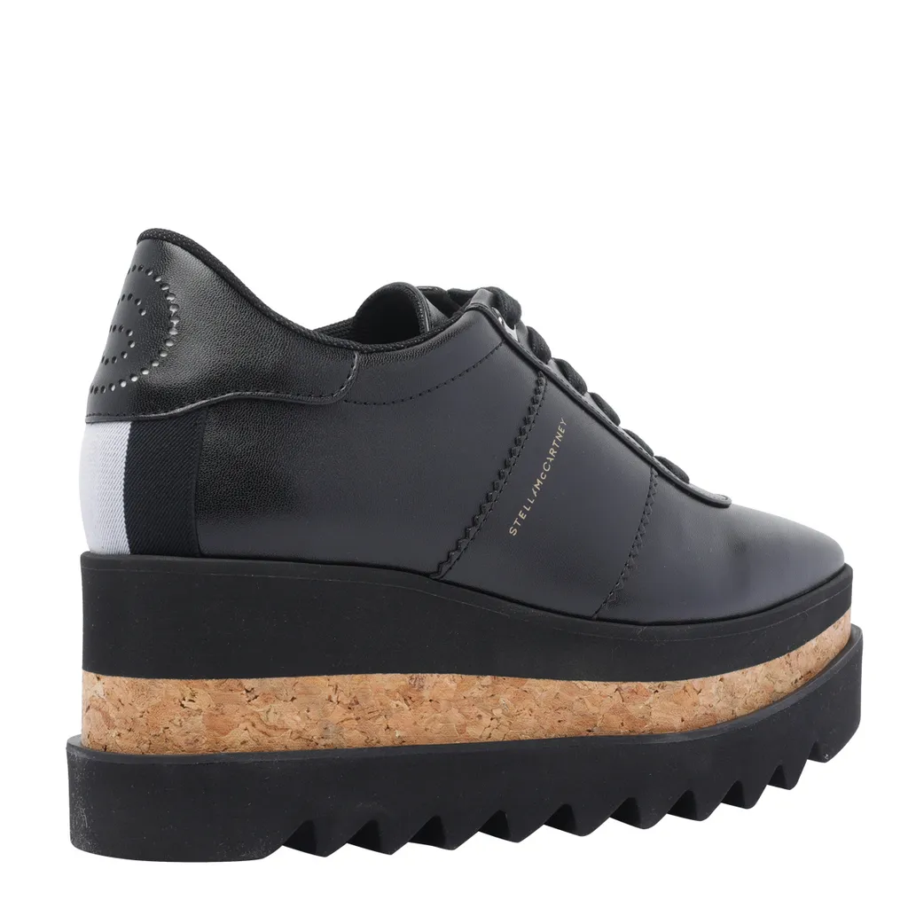 Stella Mccartney Sneak-Elyse Platform Lace-Up Trainers