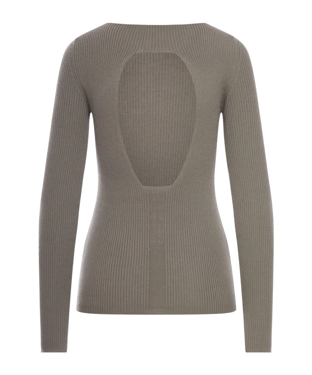 Rick Owens Ribbed Knit Top