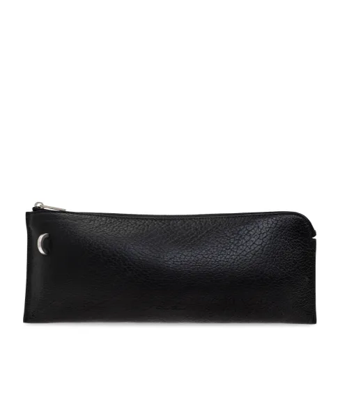 Rick Owens Logo Embossed Clutch Bag