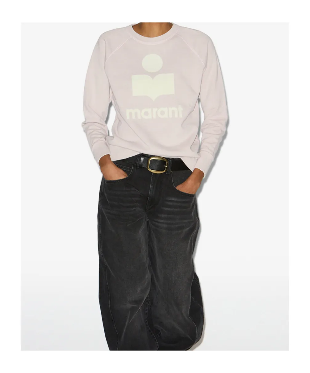Isabel Marant ÉToile Logo-Printed Crewneck Sweatshirt