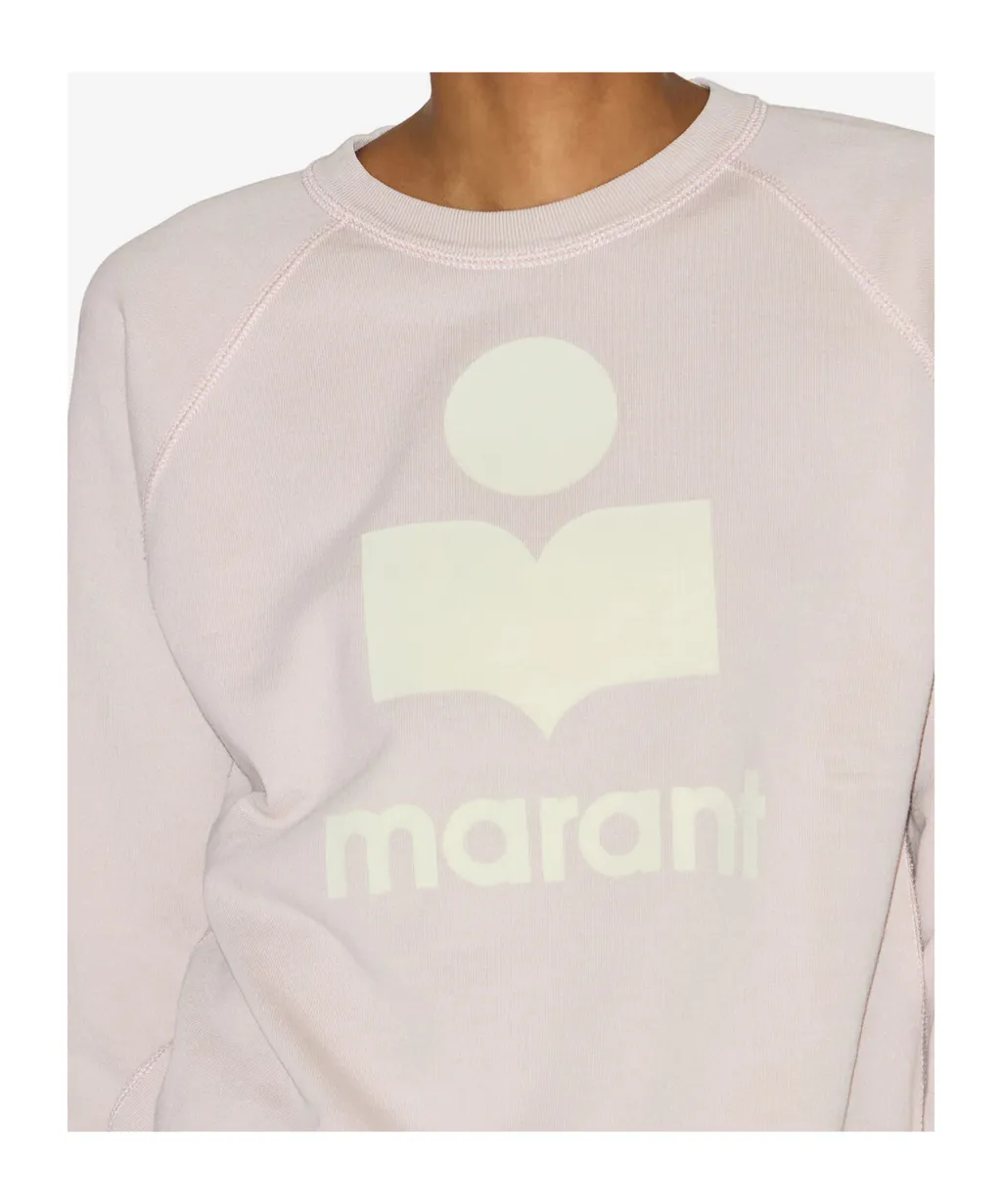 Isabel Marant ÉToile Logo-Printed Crewneck Sweatshirt