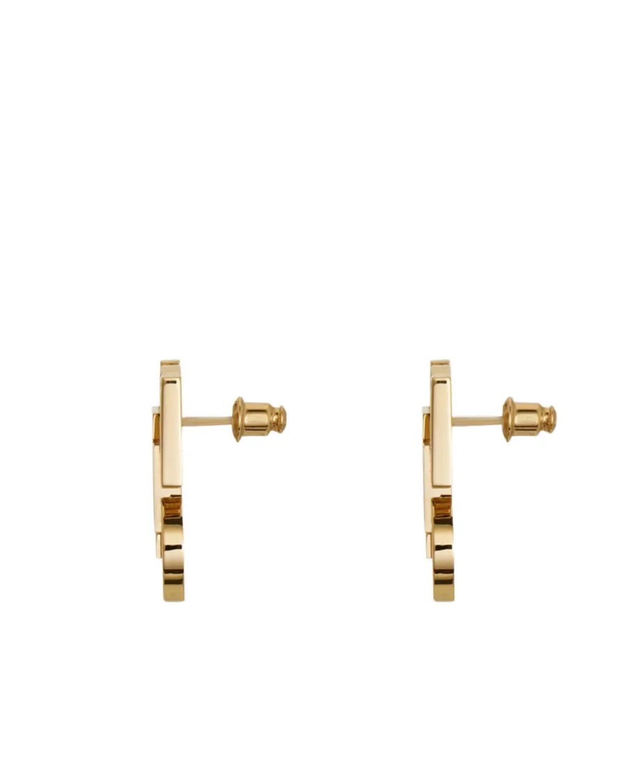 Four Gancini Clip On Earrings