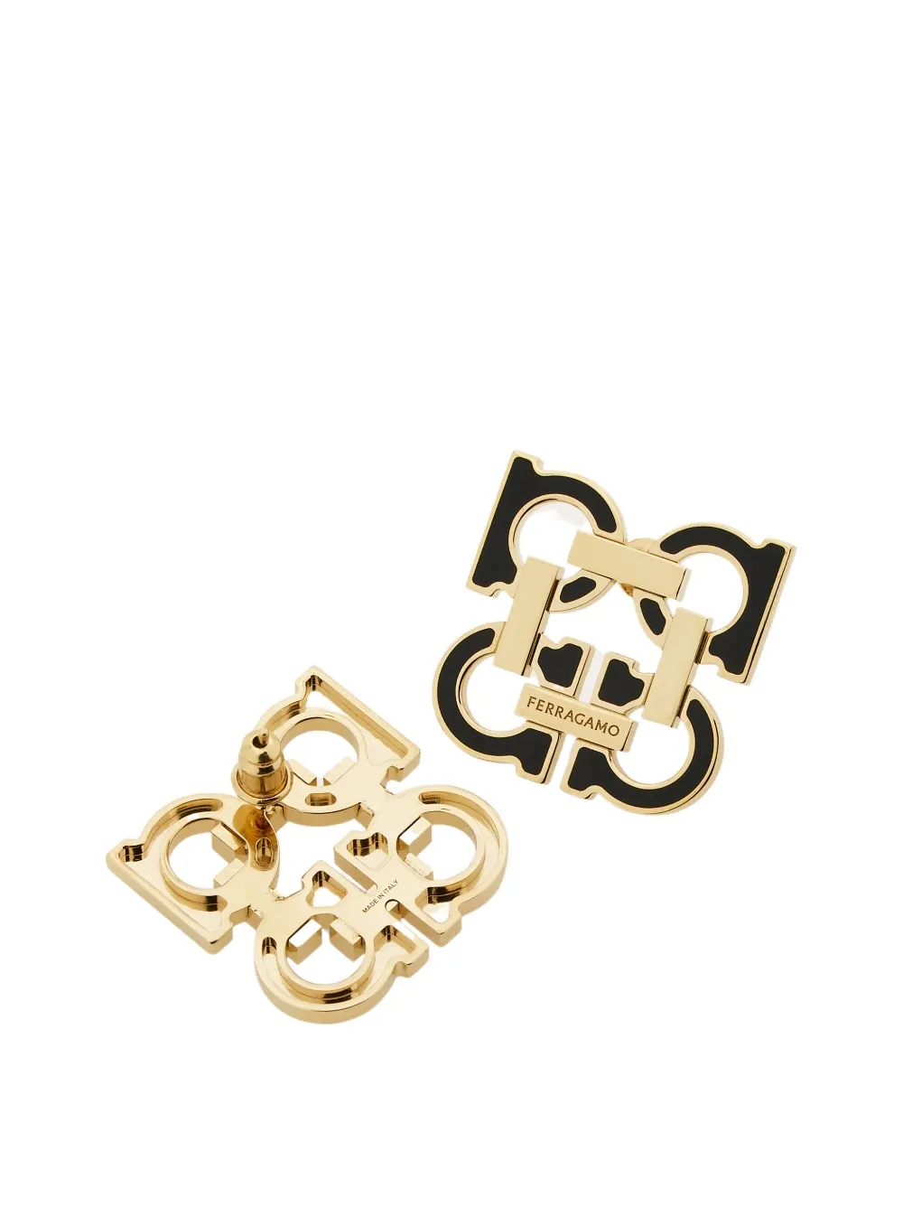 Four Gancini Clip On Earrings