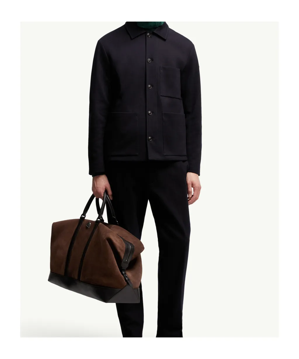 Moncler Cabalian Button-Up Shirt Jacket