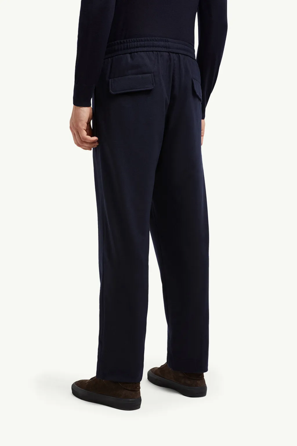 Moncler Logo Patch Jogging Pants