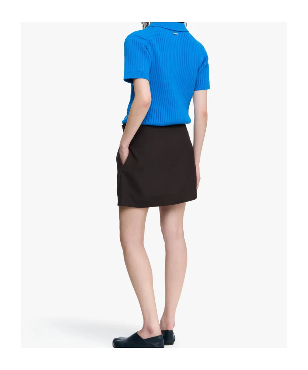 Jw Anderson Gather Detailed Mini Skirt