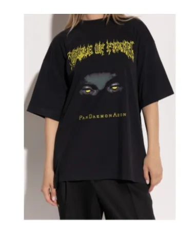 Vetements Graphic Printed Crewneck T-Shirt