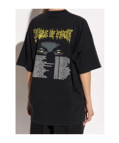 Vetements Graphic Printed Crewneck T-Shirt