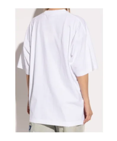 Apple-Print T-Shirt