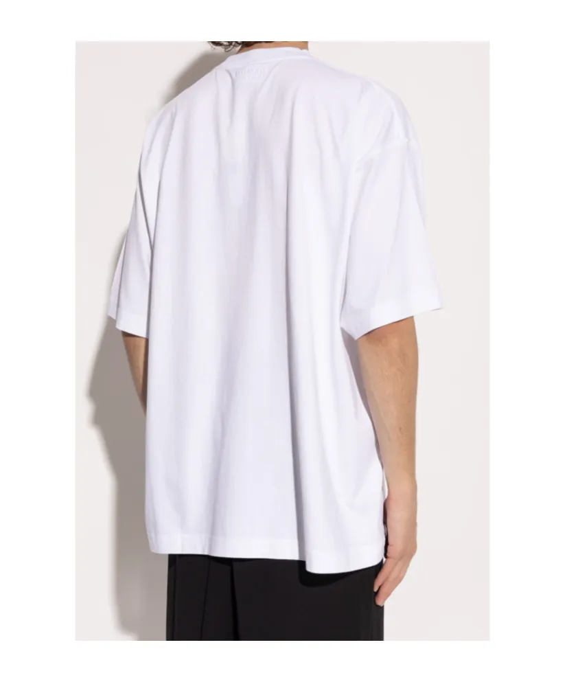 Apple-Print T-Shirt