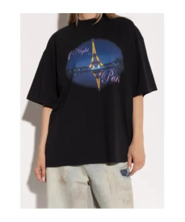 Eiffel Tower-Print T-Shirt