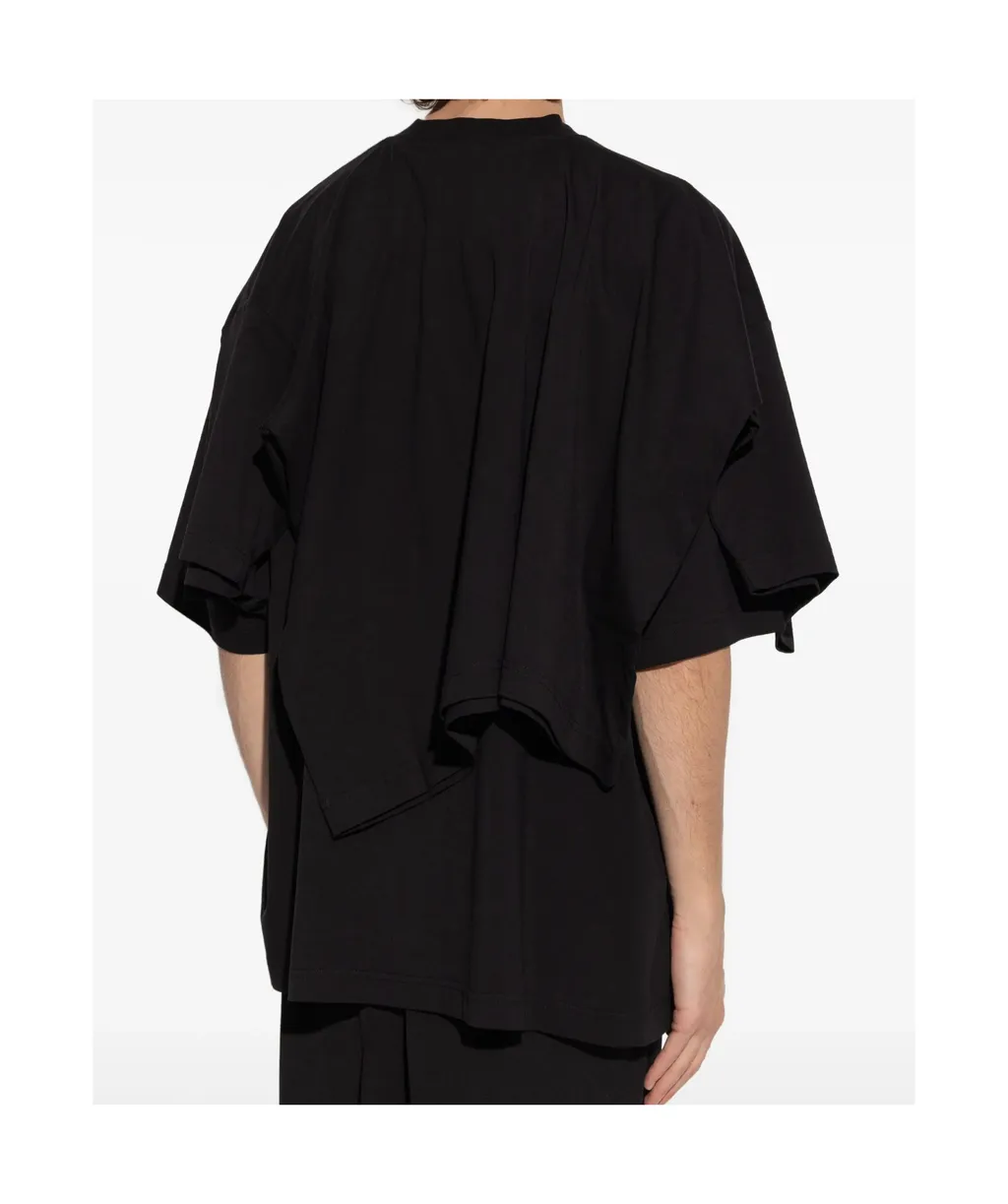 Vetements Logo Embroidered Short-Sleeved T-Shirt