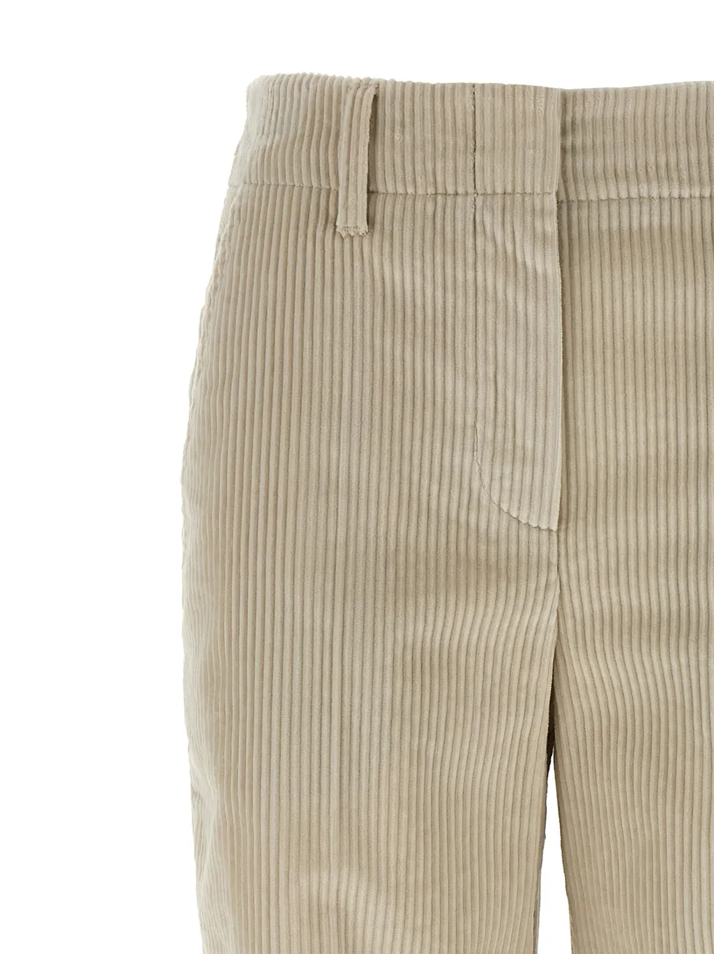 Brunello Cucinelli Corduroy Straight Leg Trousers