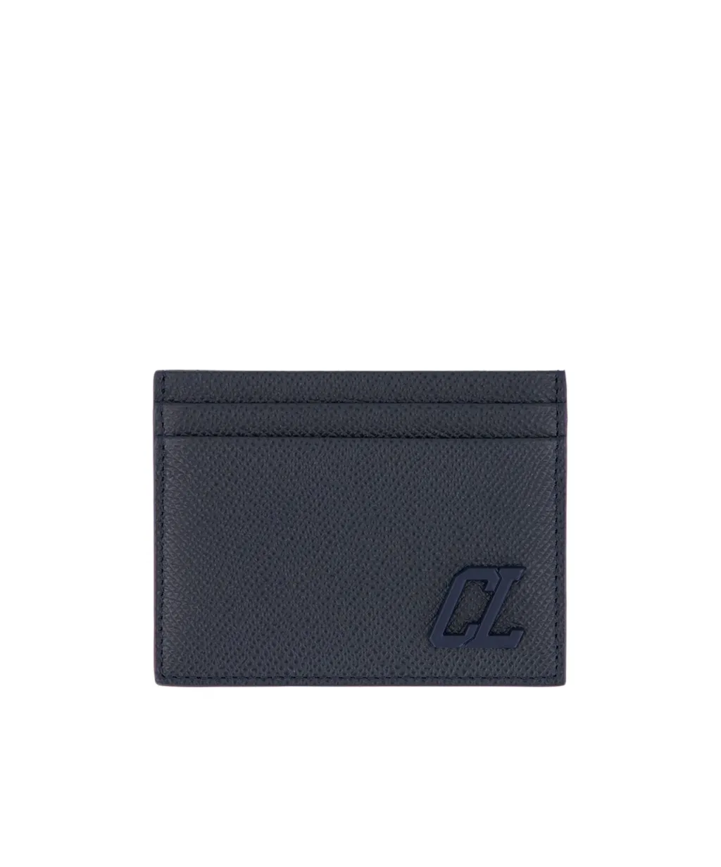 Christian Louboutin Groovy Logo Plaque Card Holder