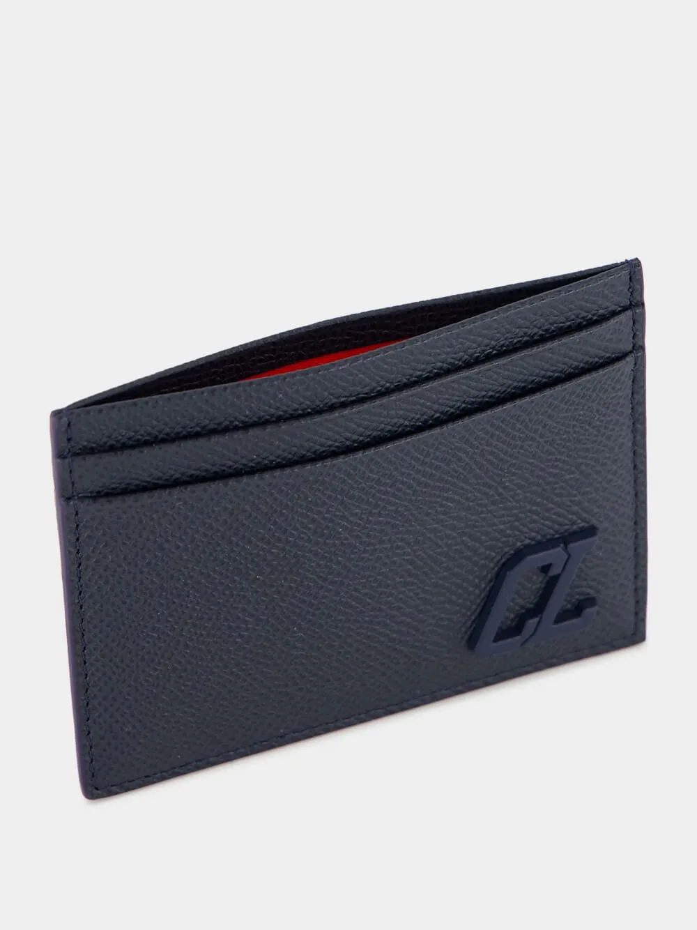 Christian Louboutin Groovy Logo Plaque Card Holder