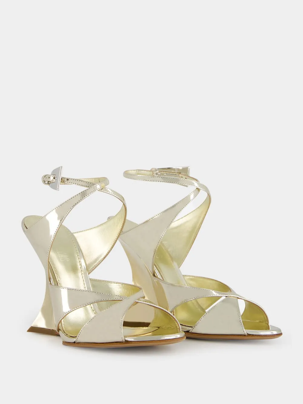 Round Toe Wedge Sandals